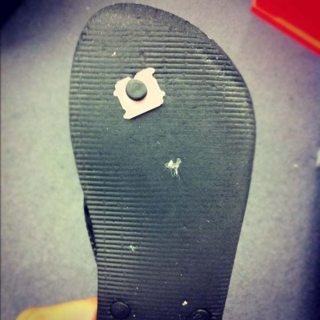 Bread clips fix flip-flops